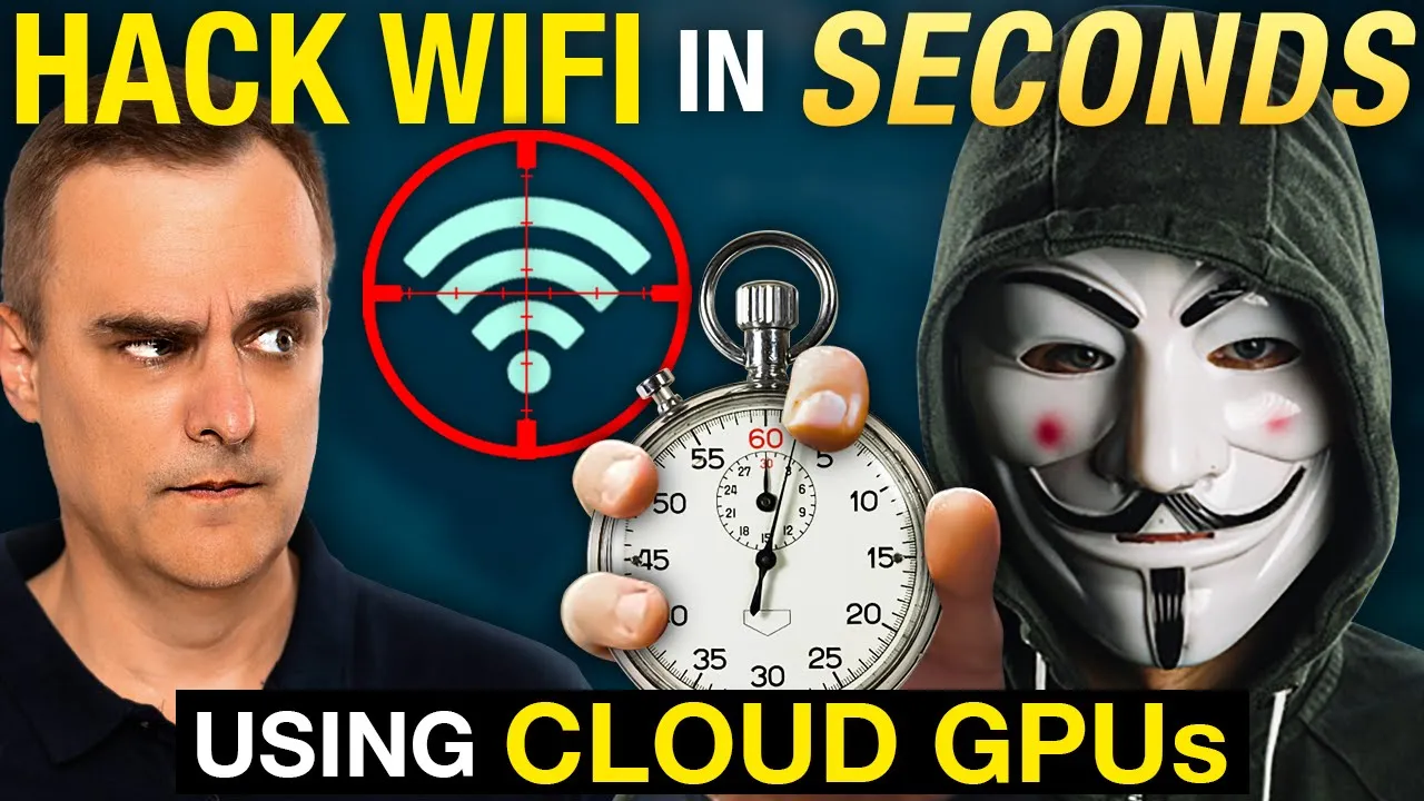 Break WiFi networks using Cloud GPUs in seconds