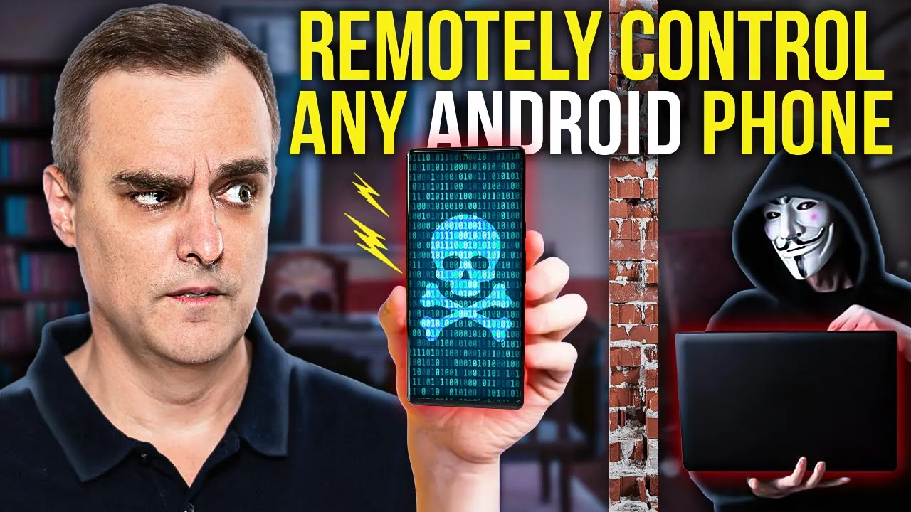 Warning! Android phone remote control // Hackers can hack your phone