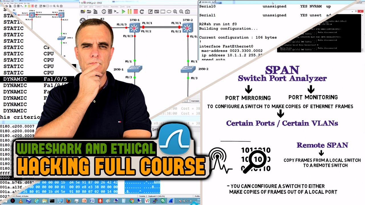 Free Wireshark and Ethical Hacking Course: Video #3