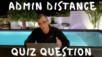 CCNA Quiz: Administrative Distance. Which route is selected and why? EIGRP, OSPF or RIP? CCNA | CCNP