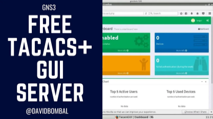 Free TACACS GUI Server: Easy way to add AAA servers to your GNS3 labs! (Part 2)