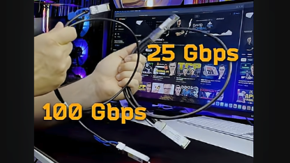 Crazy Fast Copper Ethernet? 25Gbps and 100Gbps #shorts #ethernet #internet #fiber #ccna #iphone