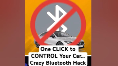One CLICK to CONTROL Your Car… Crazy Bluetooth Hack