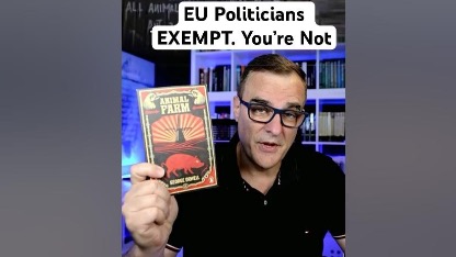 EU Politicians EXEMPT. You’re Not