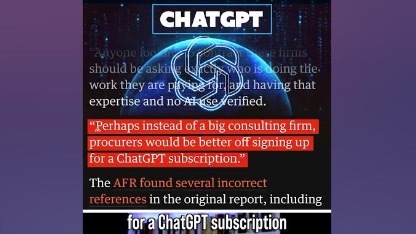 AI Hallucinations Warning at Deloitte