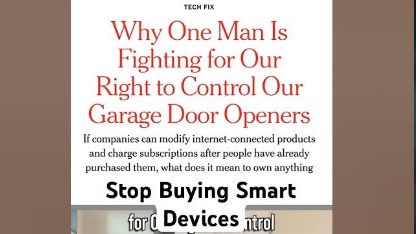 Stop Buying Smart Devices