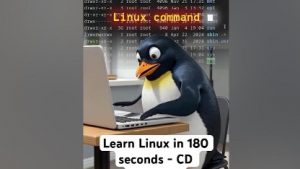 Learn Linux in 180 seconds – cd command