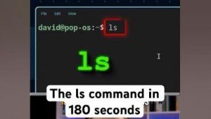 The ls command in 180 seconds