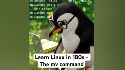 Learn Linux in 180s – The mv command