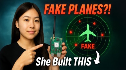 She Built an AI That Detects Fake Planes in the Sky