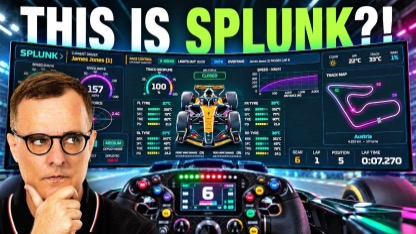 This F1 Dashboard Is Running in Splunk